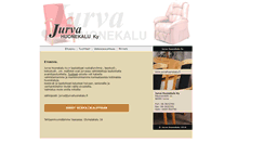 Desktop Screenshot of jurvahuonekalu.fi